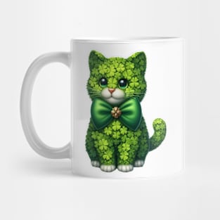 Clover Cat St Patricks Day Mug